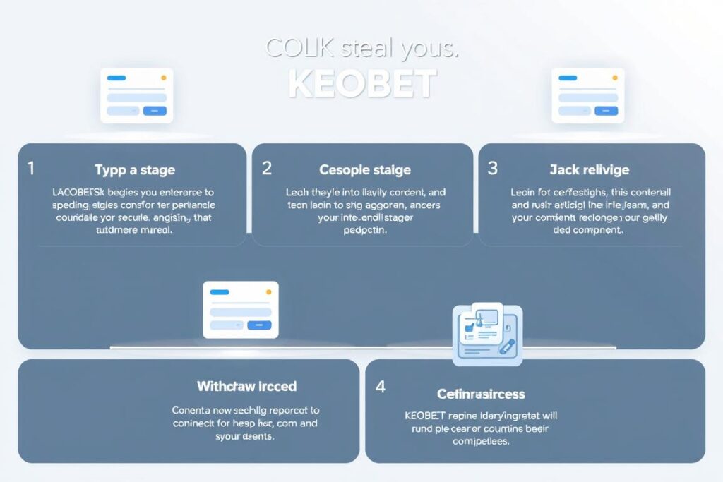ขั้นตอนการถอนเงิน KEOBET