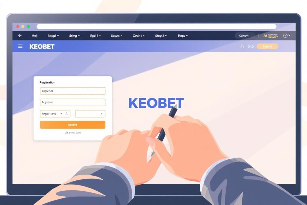 ขั้นตอนการสมัคร KEOBET